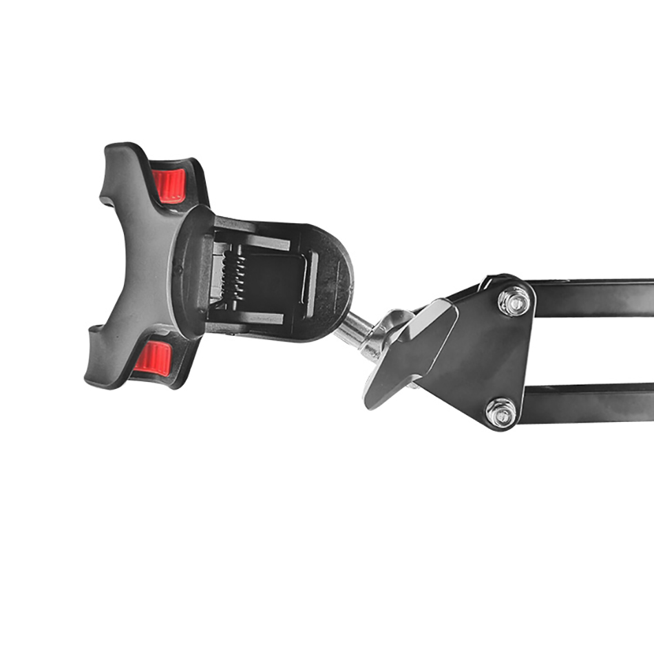 Wholesale Custom 360 -Adjustable Height Metal Desk Bracket - Perfect for Mobile Phone & Microphone, Sturdy and Durable R-108