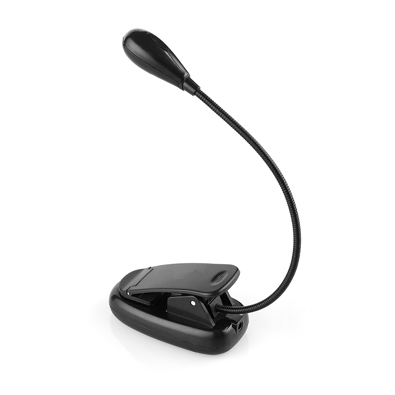 Adjustable Portable Battery Powered Piano Clip Reading Light LED Light For Music Stand GH-025