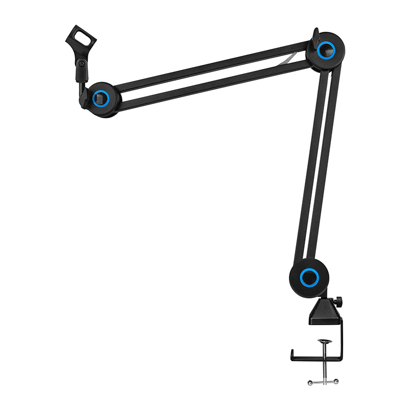 New Design Live Streaming Equipment Studio Professional Adjustable Table Desk Mounted Microphone Stand GH-335