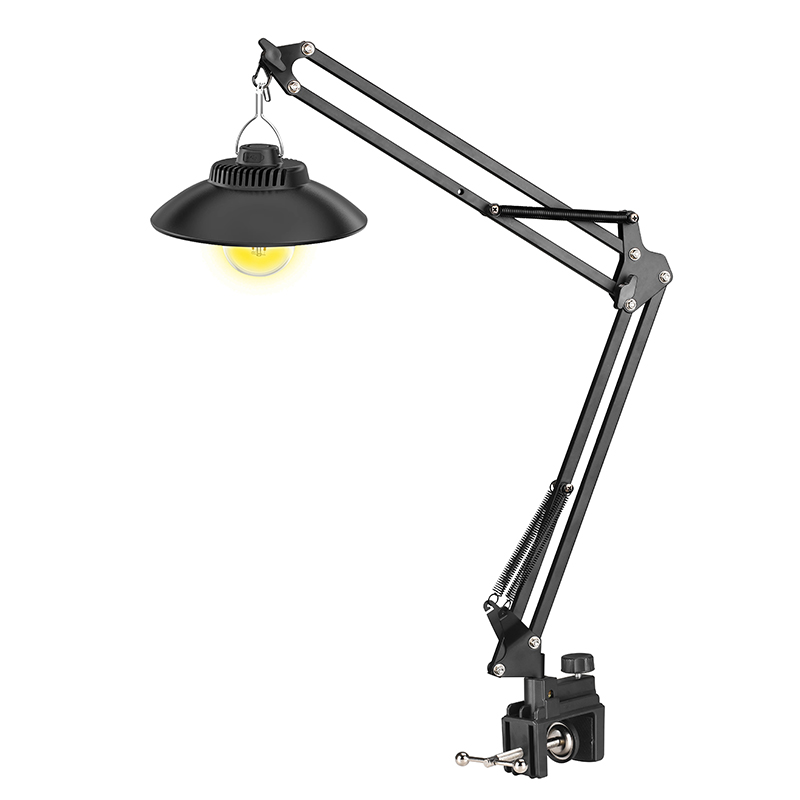 High Quality Office Desk Lamp Work Table Lamp Holder Long Metal Swing Arm Desk Lamp Stand NB-36
