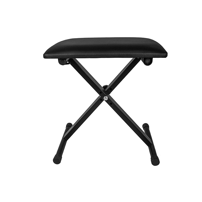 Wholesale Metal X-style Folding Electronic Keyboard Stool for Rinstrumentl Adjustable Piano Bench GH-535