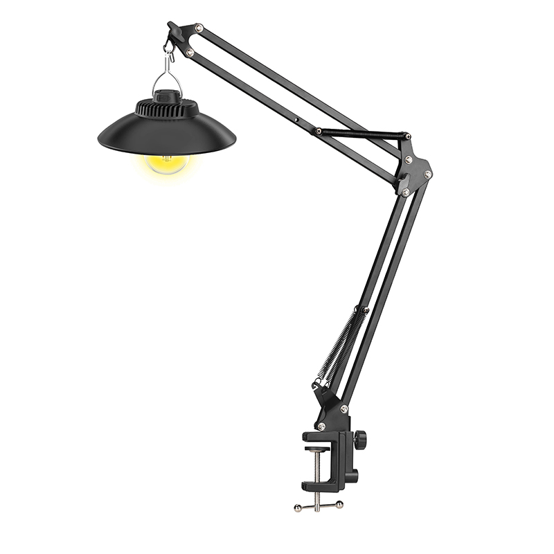 High Quality Office Desk Lamp Work Table Lamp Holder Long Metal Swing Arm Desk Lamp Stand NB-36