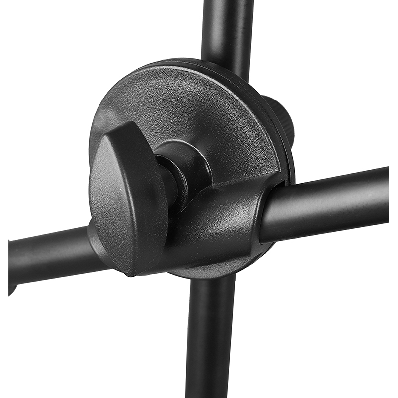 Adjustable Mobile Phone Floor Holder Stand Holder Tripod Stand for Phone With Light and Microphone R-123
