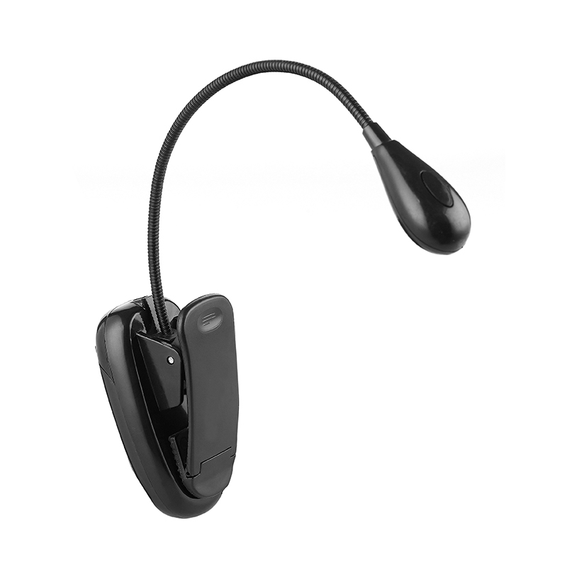 Adjustable Portable Battery Powered Piano Clip Reading Light LED Light For Music Stand GH-025