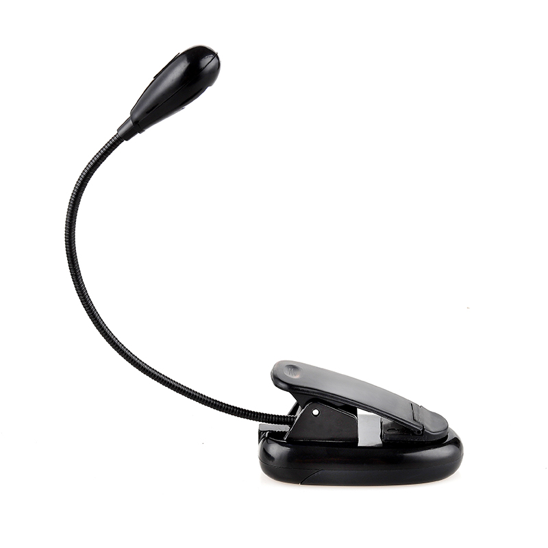 Adjustable Portable Battery Powered Piano Clip Reading Light LED Light For Music Stand GH-025