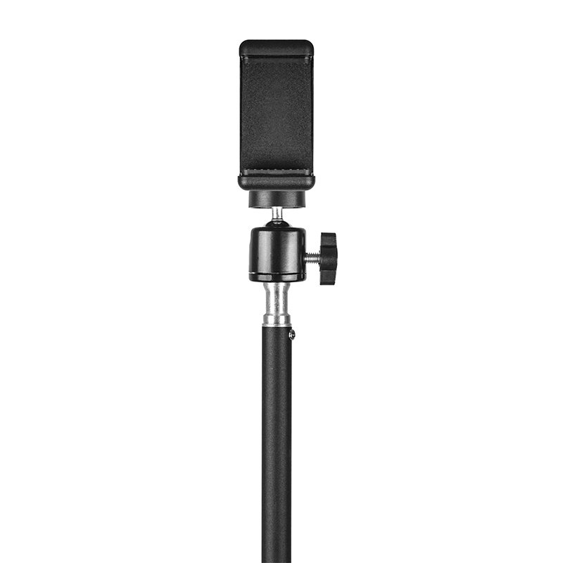 Universal Mini Adjustable Video Available With 360 Degree Rotation Extension Selfie Stick Desktop Phone Holder Tripod GH-301 with phone holder