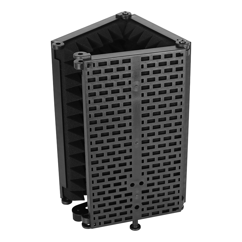 3 Doors Recording Microphone Reflexion Filter Foldable Vocal Booth Studio Microphone Sound Isolation Shield FP-3